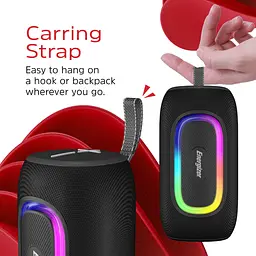 Акустична система 1.0 Energizer 16Вт Bluetooth 5.2/MicroSD/USB/AUX/FM,IPX65, чорна - мініатюра 3