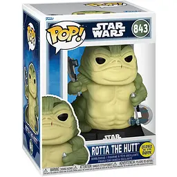 Ігрова фігурка Funko Pop! серії Мандалорець і Ґроґу Ротта Хатт (GW) (90823) - мініатюра 2