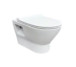 Унітаз підвісний RJ Feel Rimless поліпропілен сидіння slow-closing white RJ4545, Білий