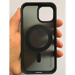 Чохол Decoded Grip MagSafe Case для Apple iPhone 15 (6.1") Clear Black - мініатюра 8