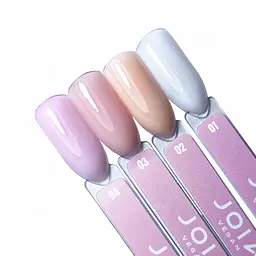 Мусовий акрі-гель Polymousse Gel JOIA vegan бежевий 02 Peach Cloud JOIA vegan 15 мл - мініатюра 4