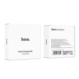 Магнитный USB кабель для зарядки смарт часов Hoco Y28 60 см Black (37047_3610139) - миниатюра 3