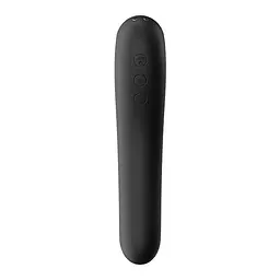 Вакуумний кліторальний стимулятор з вібрацією Satisfyer Dual Kiss чорний - мініатюра 3