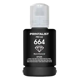 Чорнило PRINTALIST 664 для Epson L110/L210/L300 140г Black водорозчинне (PL664B) - мініатюра 5