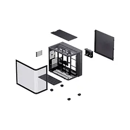 Корпус для ПК JONSBO TK-3 Black - мініатюра 2