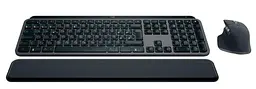 Комплект (клавіатура + миша) Logitech MX Keys S Combo USINTL Graphite (920-011614)