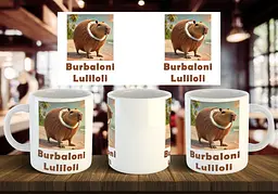 Чашка "Burbaloni Luliloli" 330 мл Темно-синя
