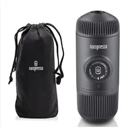 Портативна еспресо-кавоварка Wacaco Nanopresso Grey - мініатюра 3