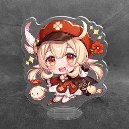 Акрилова колекційна фігурка Chibi Геншин Імпакт - Genshin Impact Клі 10 см