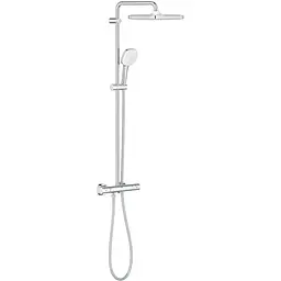 Душова система з термостатом для настінного монтажу Grohe Tempesta System 250 Cube 26689001, Хром