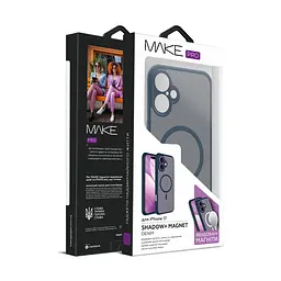 Чохол MAKE Apple iPhone 17 Shadow+ Magnet Denim - мініатюра 2
