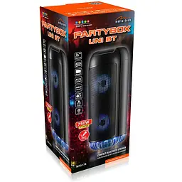Акустична система 1.0 Media-Tech 30W, PartyBox Uni B Bluetooth FM/MP3/Кaraoke 30Вт., LED Light - мініатюра 6