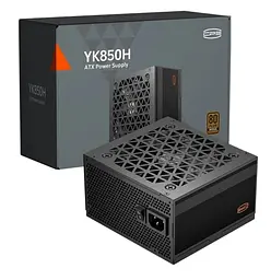 Блок живлення 850 Вт, YK850H, Black, 80+ Bronze PcCooler teh0029006 - мініатюра 5