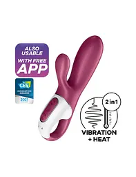 Смарт-вібратор кролик з підігрівом Satisfyer Hot Bunny - мініатюра 1