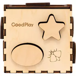 Кубик-сортер GoodPlay Дерев’яний (CUB-4-003) - мініатюра 5