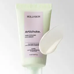 Охолоджувальний крем для шкіри навколо очей HOLLYSKIN Artichoke, 15 мл - мініатюра 2
