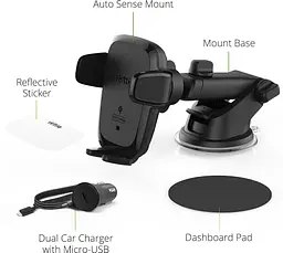 Автомобільне кріплення з автоматичною фіксацією iOttie Auto Sense - мініатюра 4