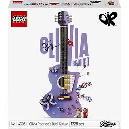 Конструктор LEGO Editions Music Подвійна гітара Олівії Родріґо 1228 ел. (43031) - мініатюра 3