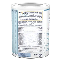 Суха молочна суміш Nestle Resource Optimum, 400 г - мініатюра 2
