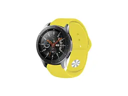 Ремінець BeCover Sport Band Yellow for Amazfit Bip / Amazfit Bip Lite / Amazfit Bip S Lite / Amazfit GTR 42mm / Amazfit GTS / Xiaomi TicWatch S2 / Xiaomi TicWatch E (706201) - мініатюра 4