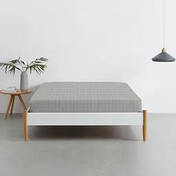 Набір простирадл на резинці Cosas PINK GEOMETRY 60х120х12 см (SetSheet_Rose_CellAshgrey_120x60) - мініатюра 4