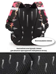 Ортопедичний шкільний рюкзак 6 в 1 для дівчинки School Standard 38х30х18 см з Тигром в 1 клас (SET 150-46) - мініатюра 10