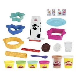 Набір для творчості з пластиліном Hasbro Play-Doh Kitchen Creations Milk and Cookies Set (E5112_E5471) - мініатюра 3