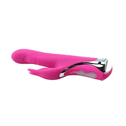 Вібратор-кролик Intimate Melody Missile 23.5 см рожевий - мініатюра 3