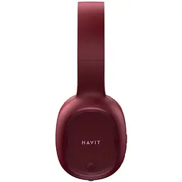 Навушники накладні бездротові Havit HV-H2590BT PRO red (HV-H2590BT-PRO) - мініатюра 4