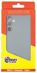 Чохол-накладка Dengos Carbon для Samsung Galaxy M35 5G SM-M356 Grey (DG-TPU-CRBN-200) - мініатюра 4