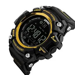 Наручний чоловічий годинник Skmei 1278 Black (12355) - мініатюра 3