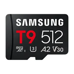 Карта пам'яті Samsung 512GB microSDXC class 10 UHS-I U3 V30 A2 T9 (MB-MH512T/WW)