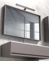 Світильник підсвітка для дзеркала Goldlux 328557 Milos Led 30 1x5W 4000K 520Lm IP44 Хром - мініатюра 3