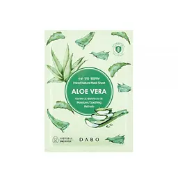 Маска тканинна для обличчя Dabo I Need Nature Mask Sheet Aloe з екстрактом алое вера