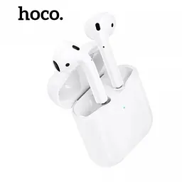 Навушники бездротові Bluetooth Hoco EW91 вкладки True wireless stereo headset Білі - мініатюра 2