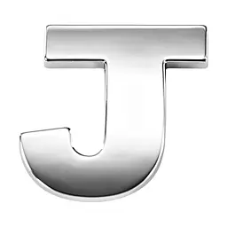 3D -літера: "J" мала MAK (30160)