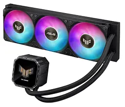 Система водяного охолодження Asus TUF Gaming LC III 360 ARGB LCD (90RC01A1-B0EAY0) - мініатюра 2