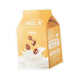 Тканевая маска A&#39;pieu Coffee Milk One-Pack с экстрактом кофе 21 мл