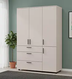 Шафа для одягу Doros Торн Кашемір 3 ДСП/3Ш (штанга) 135х51.6х200 (44900497) - мініатюра 6