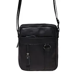 Чоловіча шкіряна сумка Borsa Leather K11169a-black - мініатюра 2