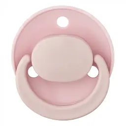 Пустушка латексна Baby-Nova Pink&Purple, кругла, 0-24 міс., рожевий та бузковий, 2 шт. (3962033) - мініатюра 3