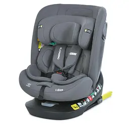 Автокрісло i-HOLD фаза 1,2 R129 i-SIZE (зріст 40–150 см) isofix сіре (ME 1188)