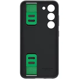 Чохол-накладка Samsung Silicone Grip Case для Samsung Galaxy S23 SM-S911 Black (EF-GS911TBEGRU) - мініатюра 4
