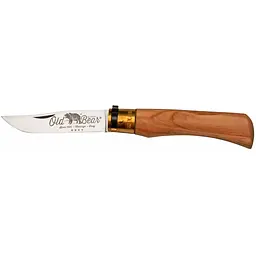Ніж Old Bear Classic L, 420 steel, Оливковий wood