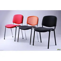 Офісне крісло для відвідувачів Art Metal Furniture Із чорний А-01 (011007) - мініатюра 9