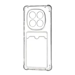 Чохол Clear Pocket Case Xiaomi Redmi Note 14 Pro 4G Прозорий