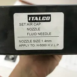 Форсунка для фарбопультів H-5005. діаметр 1.4 мм Italco hoz0006758 - мініатюра 4