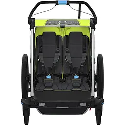 Дитяча коляска Thule Chariot Sport Double (Chartreuse-Mykonos) (TH 10201004) - мініатюра 6