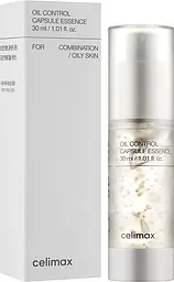 Себорегулююча капсульна есенція 30 мл Celimax Oil Control Capsule Essence - мініатюра 2