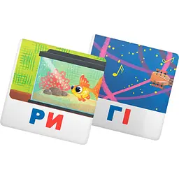 Набір карток Crystal Book Розумні картки Читаємо по складах 30 карток (F00032106) - мініатюра 7
